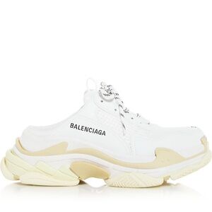 Authentic Balenciaga Women’s Triple S Mule Sneaker